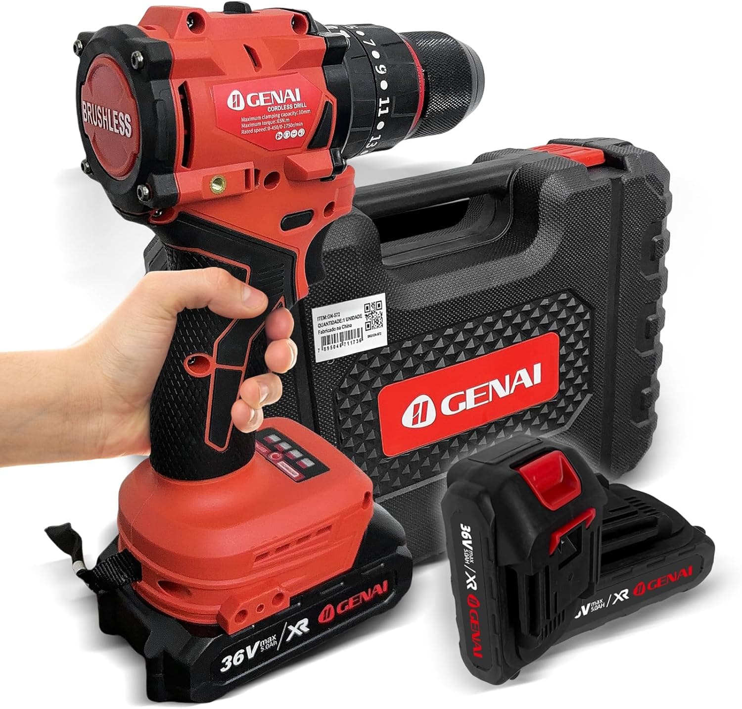 Parafusadeira Furadeira e Parafusadeira Brushless